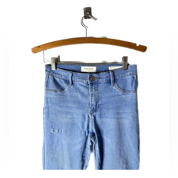 PACSUN BLUE JEGGINGS SIZE 26 E14 - Picture 2 of 5